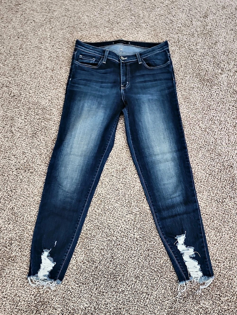 Flying Monkey Skinny Jeans Blue Waist 30